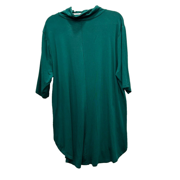 NWT Torrid Women's K Green Garden Super Soft Elbow Sleeve Tunic T-Shirt Size 2X - Picture 2 of 8
